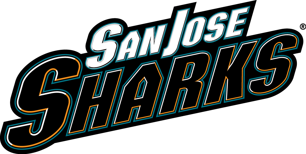 San Jose Sharks 2008-Pres Wordmark Logo fabric transfer